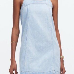 Madewell Denim A-Line Dress, XS Size 0 NWT